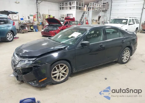 2010 Ford Fusion Sel from USA, damaged, VIN 3FAHP0JAXAR199149